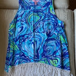 Sonya Fringe top size 2 Oh Shucks new without tags